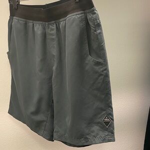 Men's Prana Yoga Shorts- M- Gray